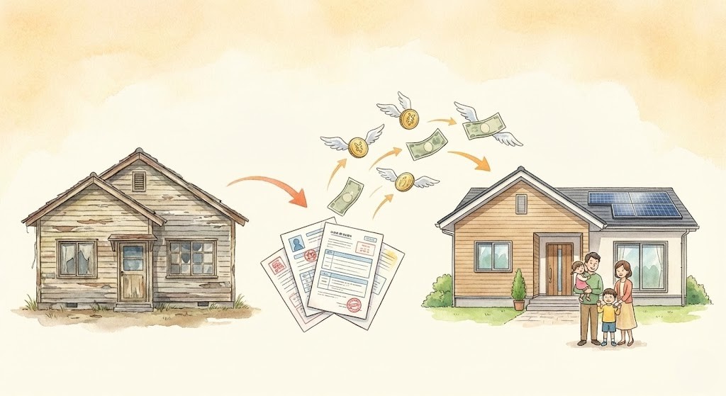 平屋のリフォーム補助金