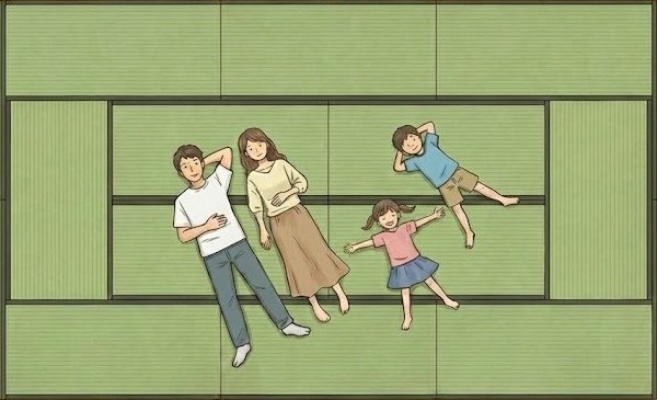 12畳（21.88㎡）の部屋を上からみたイラスト