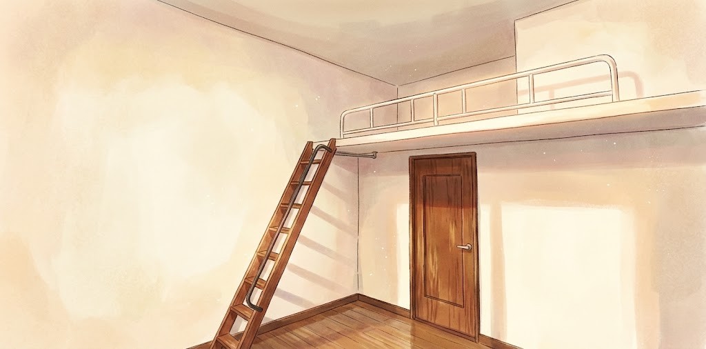 居室にロフトを設置したリフォーム事例のラスト