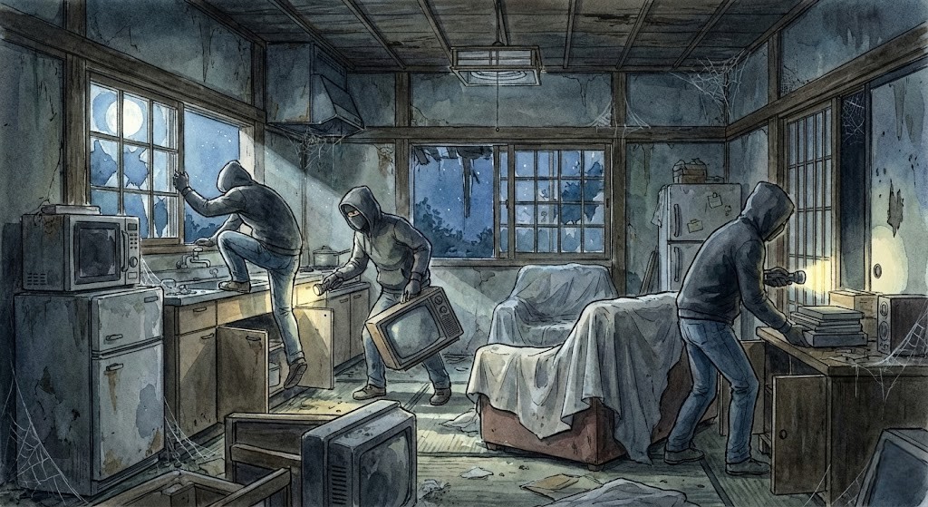 空き家に侵入する泥棒を防ぐためにもリフォームが有効