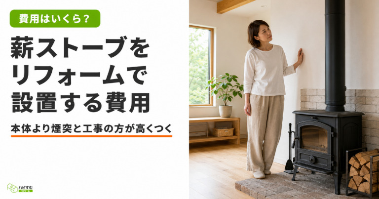 薪ストーブをリフォームで設置したい！薪ストーブ設置の費用やメンテナンスは大変？