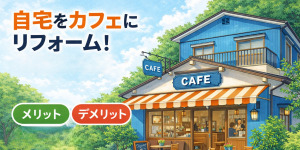 自宅をカフェにリフォーム！費用はいくら？メリット・デメリット・注意点をわかりやすく解説