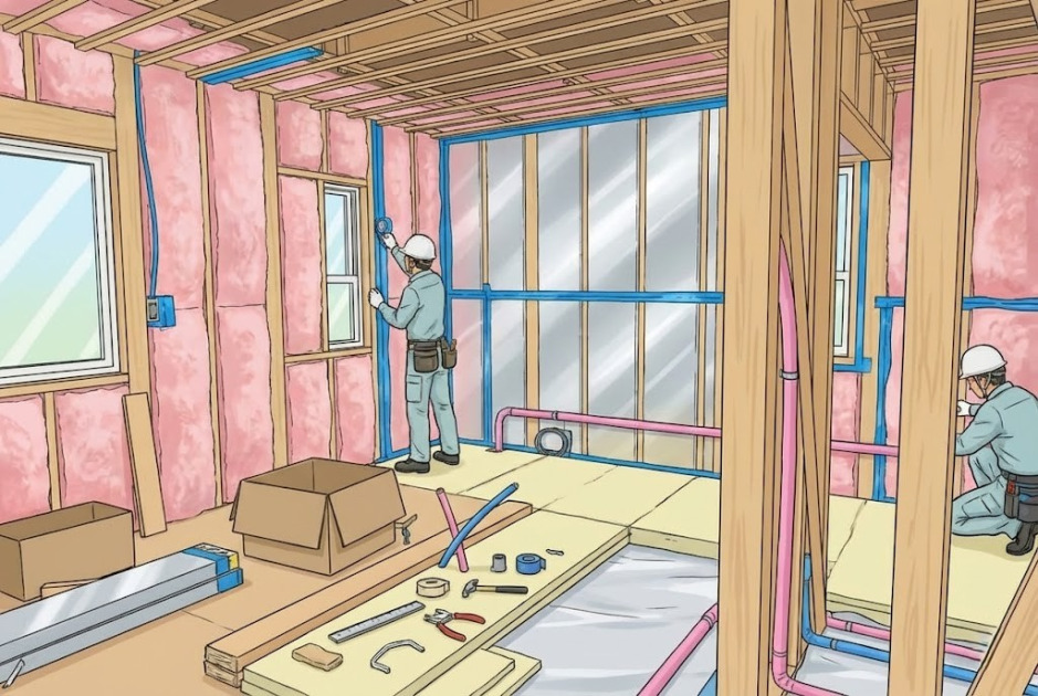 断熱リフォームの施工