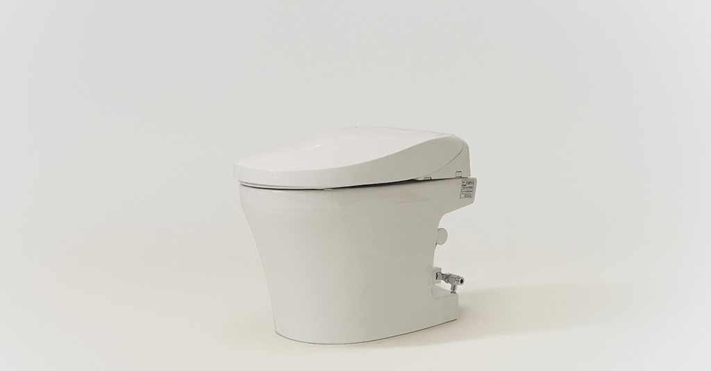 ダイワ化成製の簡易水洗トイレ「GRACE」の製品写真。