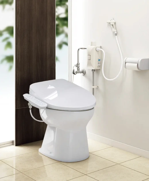 アサヒ衛陶製の簡易水洗トイレ「ニューレット」の商品写真