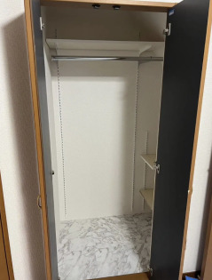 階段下に新設した収納