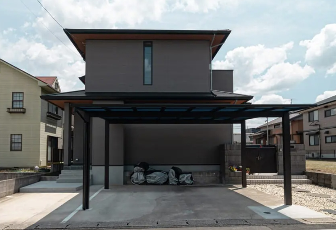 2世帯住宅に増築した建物