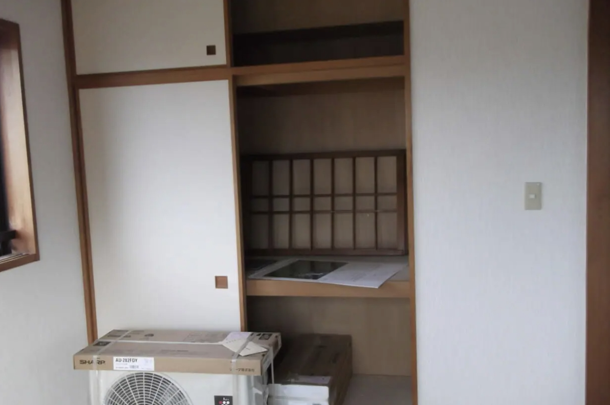 押入れを解体する前