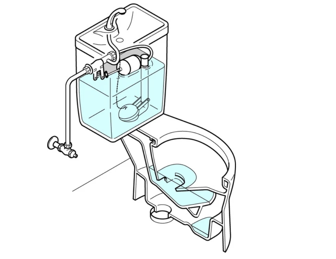 タンク内の部品