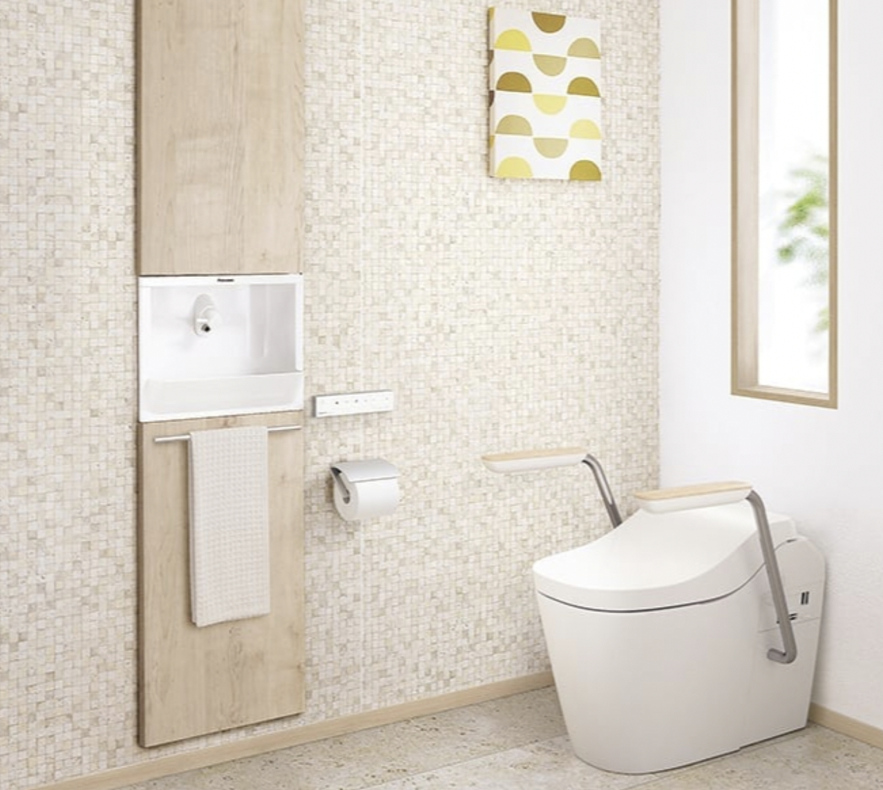 Panasonicの埋め込み型の手洗い器