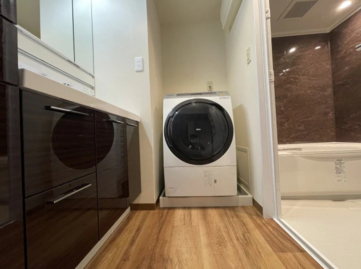 リフォーム後の洗面脱衣所