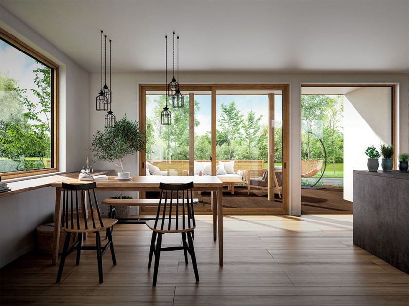 三協アルミの樹脂サッシ「スマージュⅡ」