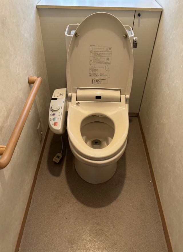 タンク式トイレに交換する前
